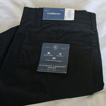 Load image into Gallery viewer, Croft & Barrow Ultimate Comfort Flex Waist Shorts, Black Tie, 30