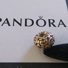 Load image into Gallery viewer, Pandora Swirl Baroque Feeling Groovy Sterling Silver Charm 790400