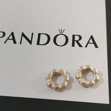 Load image into Gallery viewer, Pandora Retired Sterling Silver Big Bubble Spacers (set of 2) - 790155