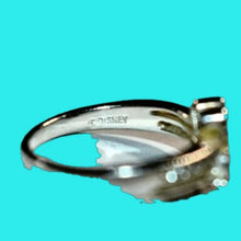 Load image into Gallery viewer, DISNEY Sterling Silver 925 CZ MICKEY MOUSE Head Ring, Size 6