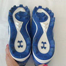 Load image into Gallery viewer, Under Armour Bound Softball Cleats, Blue, 10
