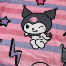 Load image into Gallery viewer, Hello Kitty & Friends Kuromi with Silk Touch Blanket Sanrio