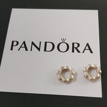Load image into Gallery viewer, Pandora Retired Sterling Silver Big Bubble Spacers (set of 2) - 790155