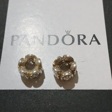 Load image into Gallery viewer, Pandora Sterling Silver w/ Clear CZs Oval Lights Charm, 790311CZ, Set of 2