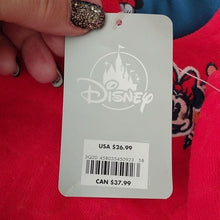 Load image into Gallery viewer, Disney Store Minnie Mouse Red Terry Swim Cover Up, Size 2