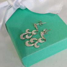 Load image into Gallery viewer, Sterling Silver Icy Cascades Earrings