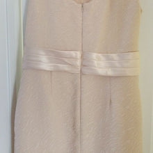 Load image into Gallery viewer, Plaza South Collection Belted Dress in Pale Gold, Size 14