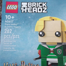 Load image into Gallery viewer, Lego Brickheadz 40617 Draco Malfoy &amp; Cedric Diggory Figures Building Set HP
