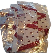Load image into Gallery viewer, Coach 662 Ladybug Print Silk Diamond Scarf, Chalk/Red