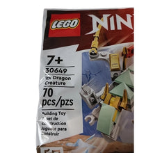 Load image into Gallery viewer, LEGO Ninjago Ice Dragon Creature Polybag Set 30649, 70 Pieces, 2-in-1 New