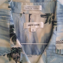 Load image into Gallery viewer, Pierre Cardin Hawaiian Island Shirt, size XL