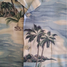 Load image into Gallery viewer, Pierre Cardin Hawaiian Island Shirt, size XL