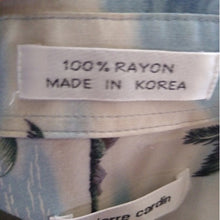 Load image into Gallery viewer, Pierre Cardin Hawaiian Island Shirt, size XL