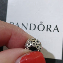 Load image into Gallery viewer, Pandora Retired Sterling Silver with 14K Gold Oh! Bead - 790325