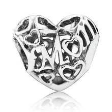 Load image into Gallery viewer, Pandora Retired Sterling Silver Motherly Love Openwork Family Charm - 791519