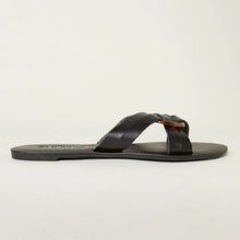 Load image into Gallery viewer, O'Neill Black Vilano Flip Flop Sandals, Size 6