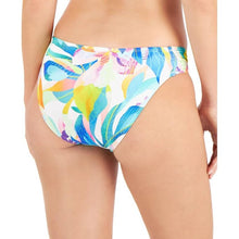 Load image into Gallery viewer, La Blanca Women's Multi Color Printed Stretch Ruched-Side Lined Bikini Moderate wild tropics, size 8