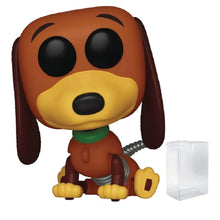 Load image into Gallery viewer, Funko Pop! Vinyl: Pixar Toy Story Slinky Dog #516 In Pop Protector