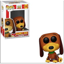 Load image into Gallery viewer, Funko Pop! Vinyl: Pixar Toy Story Slinky Dog #516 In Pop Protector
