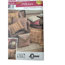 Load image into Gallery viewer, Simplicity 5685 PILLOWS Uncut Beaded Trimming pizazz English&Spanish