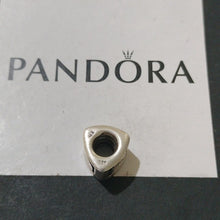 Load image into Gallery viewer, Pandora Sterling Silver 7" Snakechain Starter Bracelet w/ Letter C Charm 790323C