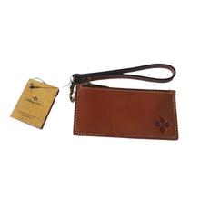 Load image into Gallery viewer, Patricia Nash P20401 ALMERIA Leather Credit Card Wristlet RFID-Tan