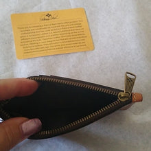 Load image into Gallery viewer, Patricia Nash P20401 ALMERIA Leather Credit Card Wristlet RFID-Tan