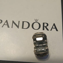 Load image into Gallery viewer, Pandora Showered with Hearts Clip Charm 791037 Sterling Silver…