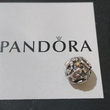 Load image into Gallery viewer, Pandora Retired Sterling Silver and 14K Gold Family Forever Charm - 791040