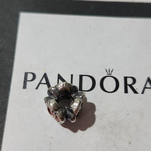 Load image into Gallery viewer, Pandora Sterling Silver Red Poppy Bead Charm 790897en07