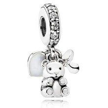 Load image into Gallery viewer, Pandora Sterling Silver Baby Treasures Dangle Charm 792100cz