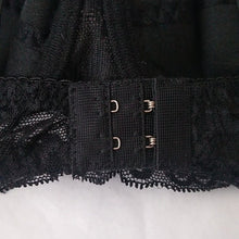 Load image into Gallery viewer, GYCL Classic Ultrathin Underwire Push Up 3/4 Lace Bra, Black, Size Large 38B