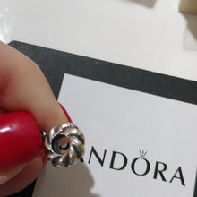 Load image into Gallery viewer, Pandora Retired Sterling Silver Blue Eye Enamel Dangle - 790529EB