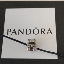 Load image into Gallery viewer, Pandora Sterling Silver Teddy Bear Charm 790395