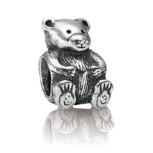 Load image into Gallery viewer, Pandora Sterling Silver Teddy Bear Charm 790395