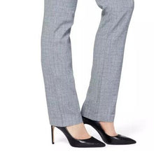 Load image into Gallery viewer, Women's Gloria Vanderbilt Haven Straight Trouser Pants, Heather Grey, Size 12