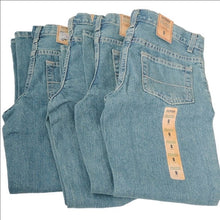 Load image into Gallery viewer, Boys Urban Pipeline Relaxed Straight Jeans, Light Tint, 8 Slim, 4pair Bundle