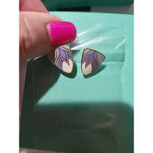 Load image into Gallery viewer, Laurel Burch Earrings Egyptian Flowers