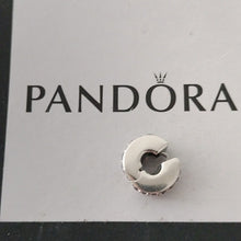 Load image into Gallery viewer, Pandora Sterling Silver Shining Elegance Clip with Pink Zirconia 791817pcz