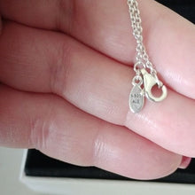 Load image into Gallery viewer, Pandora Timeless Sterling Silver Round Sparkle CZ Halo Necklace 396240cz-45