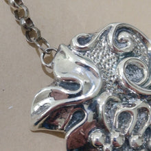 Load image into Gallery viewer, Caspi Judaica Sterling Silver Grape Cluster Wine Decanter Bottle Tag Label