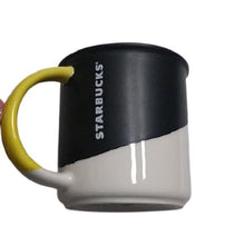 Load image into Gallery viewer, Starbucks Black Angle Dip Mug 12 oz.