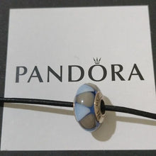 Load image into Gallery viewer, Pandora Murano Glass Bead "Captivating Blue" Sterling Silver 790637