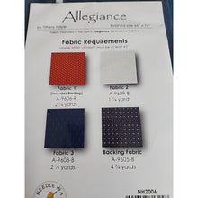 Load image into Gallery viewer, Needle In A Hayes Stack Allegiance Quilt Pattern NH2006