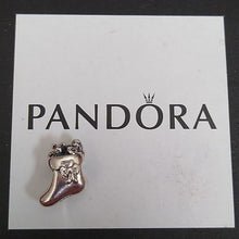 Load image into Gallery viewer, Pandora Santa's Stocking Christmas Bead 791038 Sterling Silver