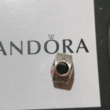 Load image into Gallery viewer, Pandora Glamour Kiss Sterling Silver Charm 796324ENMX