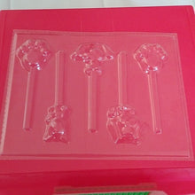 Load image into Gallery viewer, Big Bird, Bugs Bunny, Dora & Blues Clues ++ Chocolate Lollipop Molds- Set of 6