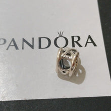 Load image into Gallery viewer, Pandora Retired Sterling Silver Knotted Heart Charm - 798081
