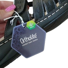 Load image into Gallery viewer, Croft & Barrow Fugue Women's Sandals: Black, Size 7 Wide