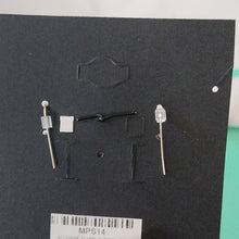 Load image into Gallery viewer, Round Purple Mojave Turquoise + Amethyst Pendant + Earrings Set Sterling Silver